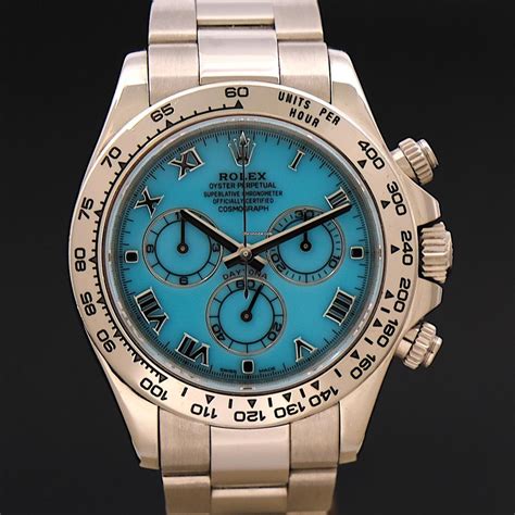 rolex blue face daytona|rolex daytona tiffany blue.